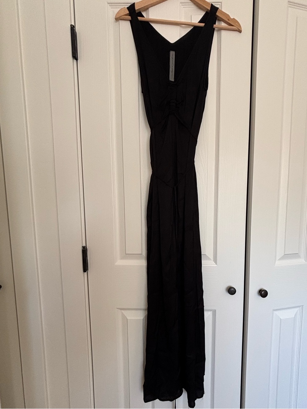 Raquel Allegra Black Maxi Dress